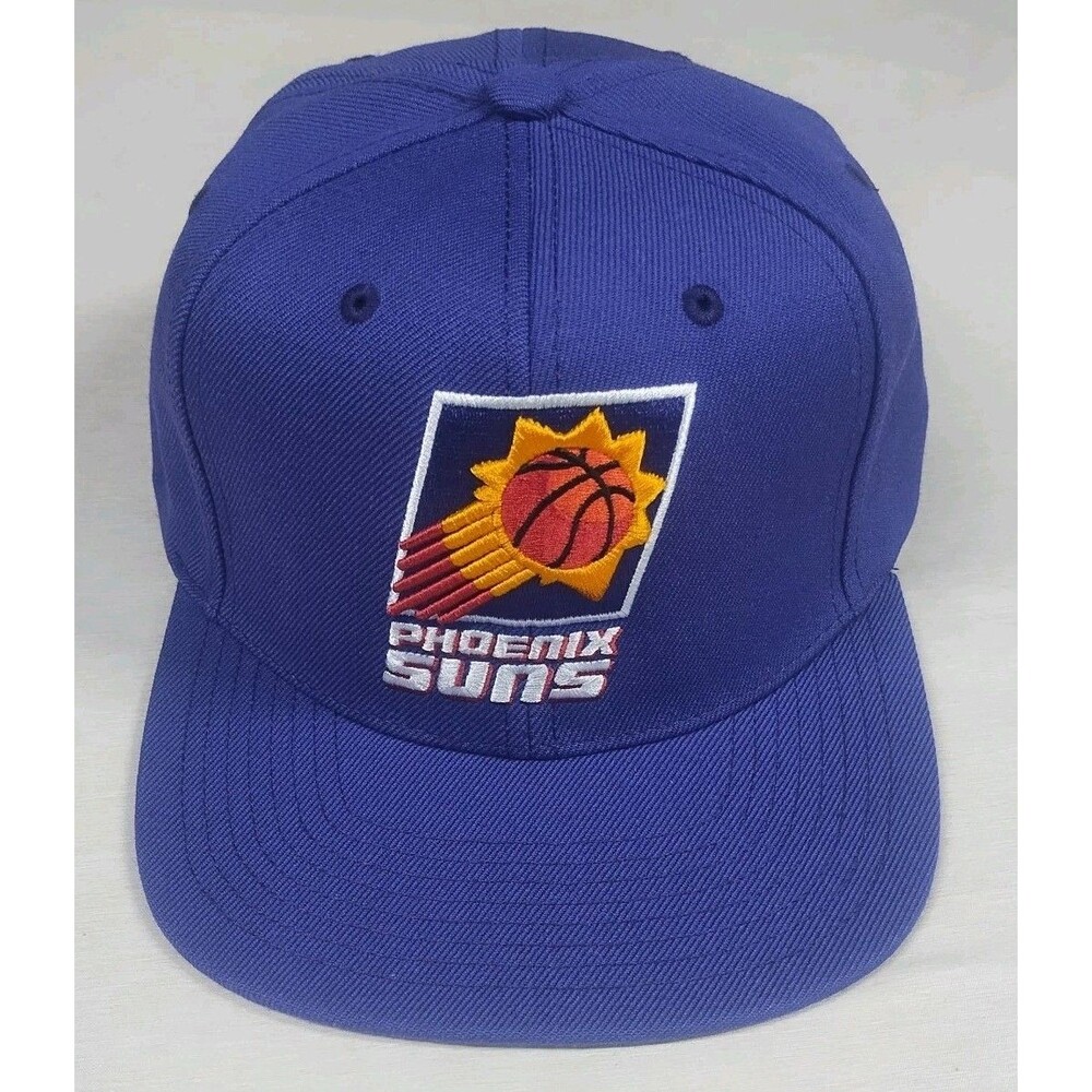 Phoenix Suns Mitchell & Ness Ground 2.0 Hardwood Snapback Hat Cap Purple NEW